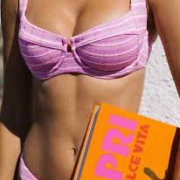 NWT l*space Bikini Set: Camellia Bikini Top Sz Med & Tommy Bitsy Bottom Sz XL - Picture 2 of 13